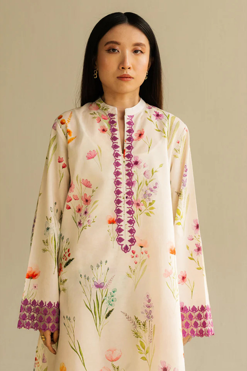 Lawn - 2PC Printed -1536