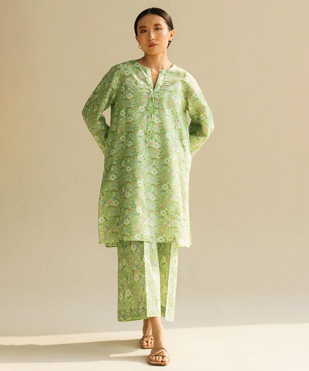 Lawn - 2PC Printed -1531