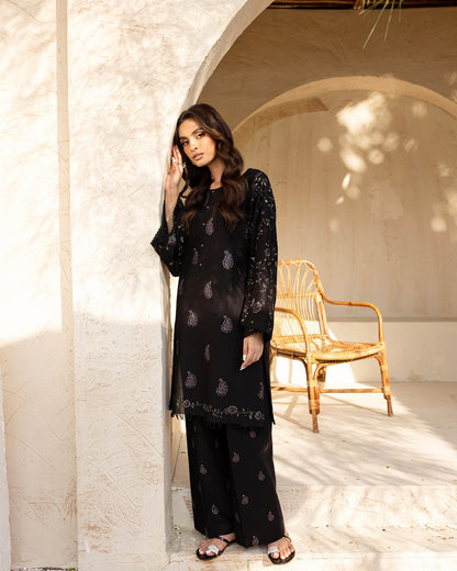 Dhanak - 2PC Embroidered -6002