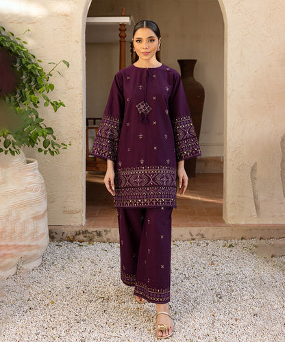 Dhanak-2pc Embroidered- 3163