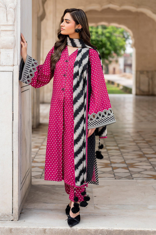 3PC KARANDI PRINTED SHIRT WITH KARANDI PRINTED DUAPTTA AND TROUSER-829