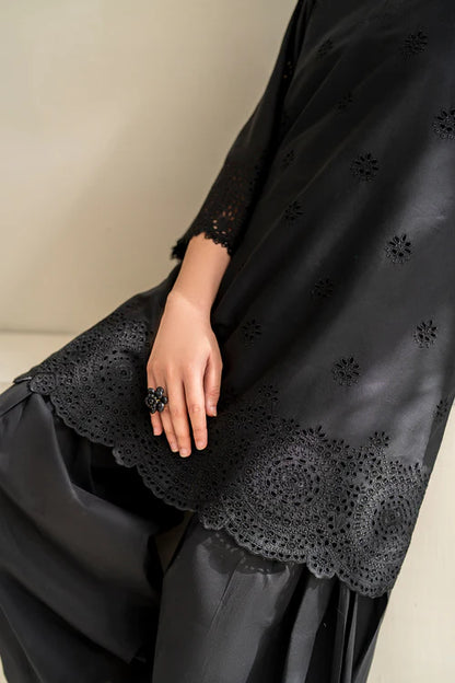 Dhanak 3PC Embroidered With Chiffon Dupatta-152