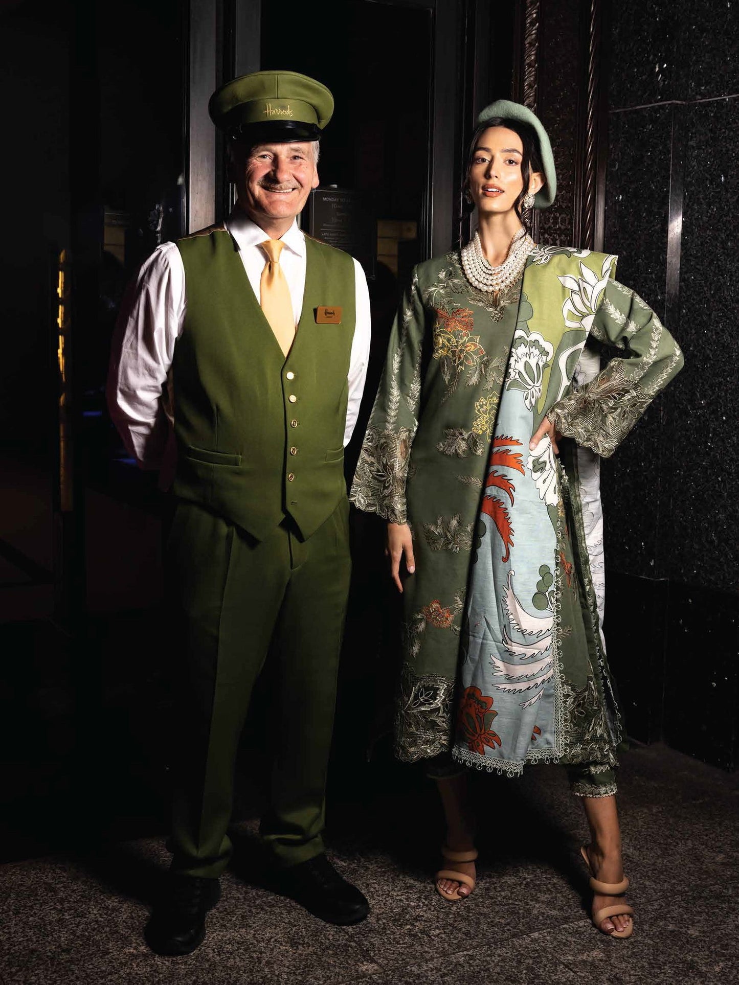 Dhanak 3PC Embroidered With Digital Printed Wool Shawl-103