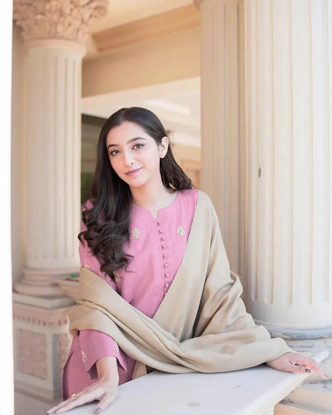 Dhanak 3PC Embroidered-1298